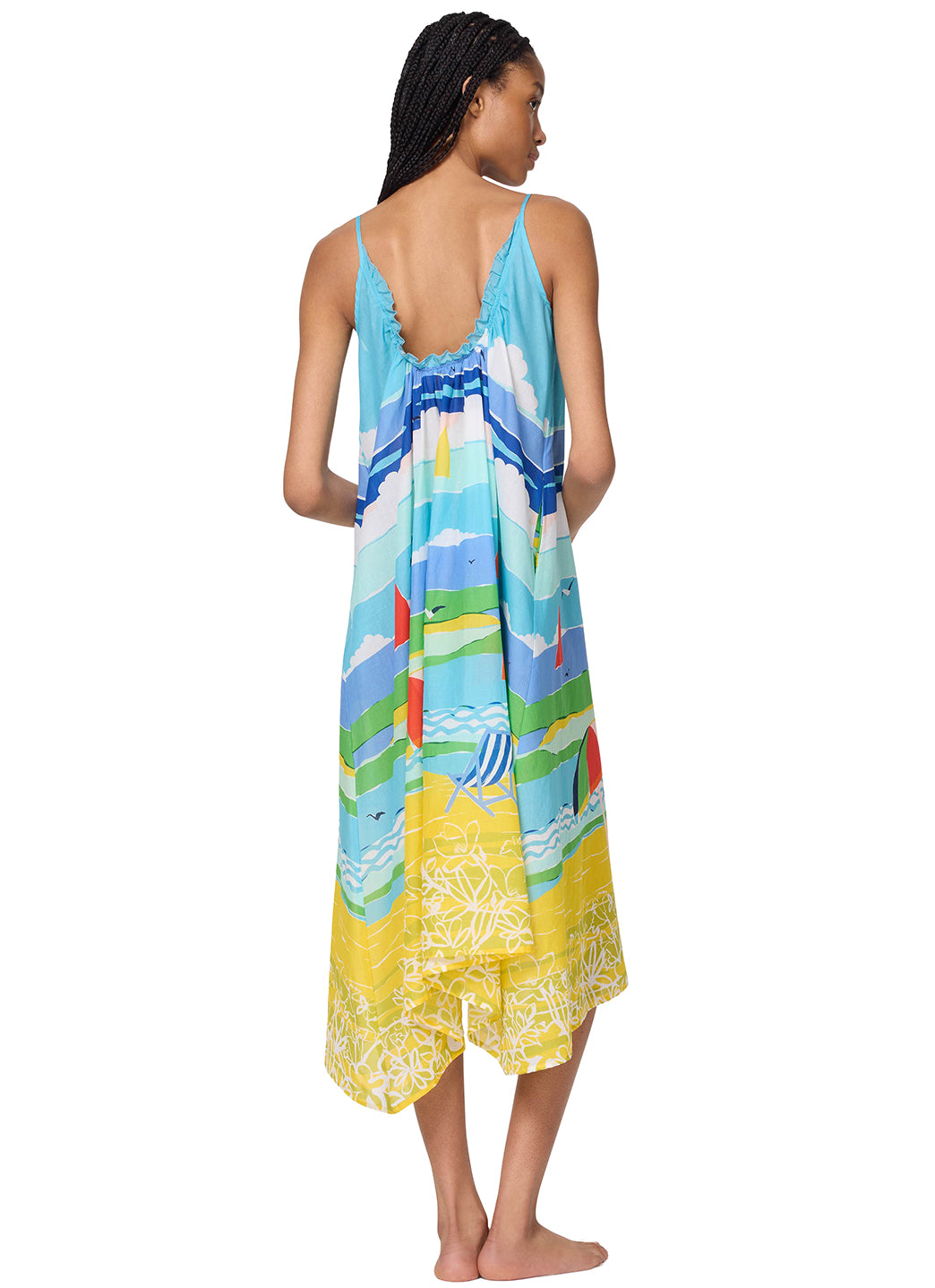 Kate Spade Women's Summer Day Maxi Cover Up Dress
