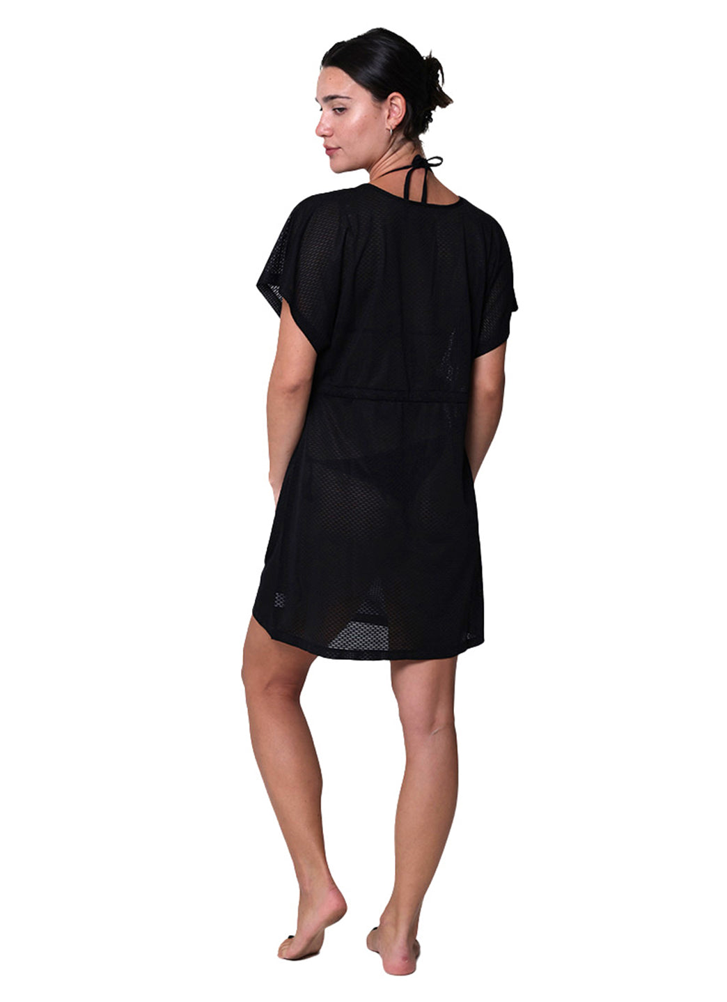 J.Valdi Women's Key West Plunging Neck Kaftan Cover Up