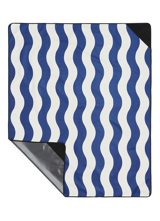 Slowtide Stripe Quick-Dry Picnic Blanket