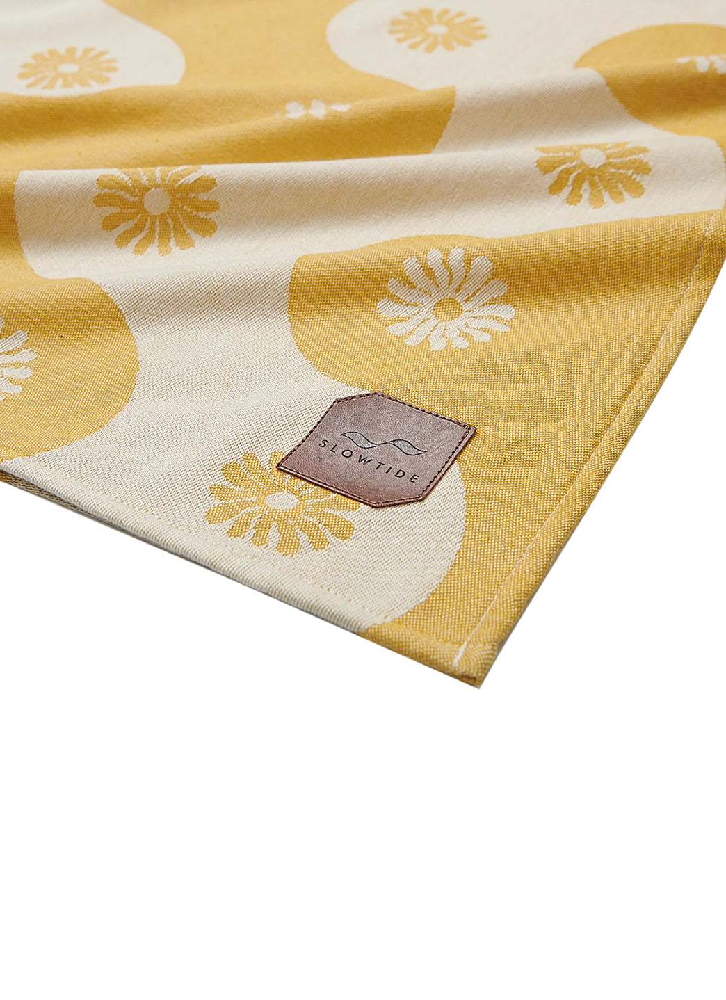 Slowtide Botanical Waves Oversized Throw Blanket