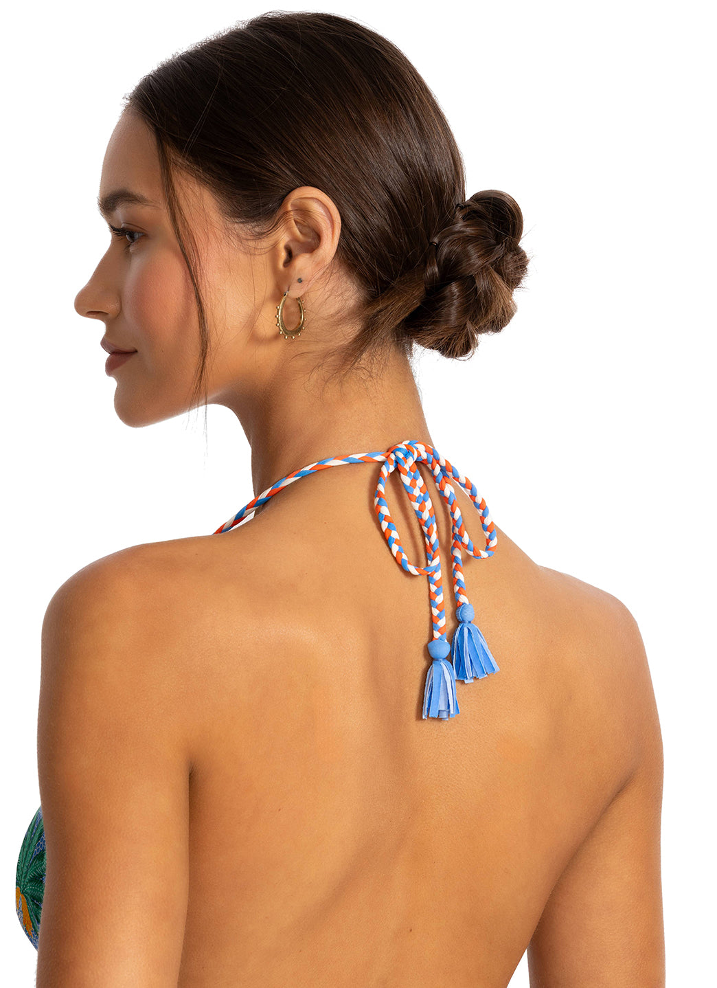 Johnny Was Women's Johnny Was x Paolita Circe's Garden Braid String Bikini Top