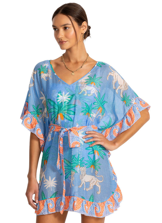Johnny Was Women's Johnny Was x Paolita Circe's Garden Tulum Kaftan