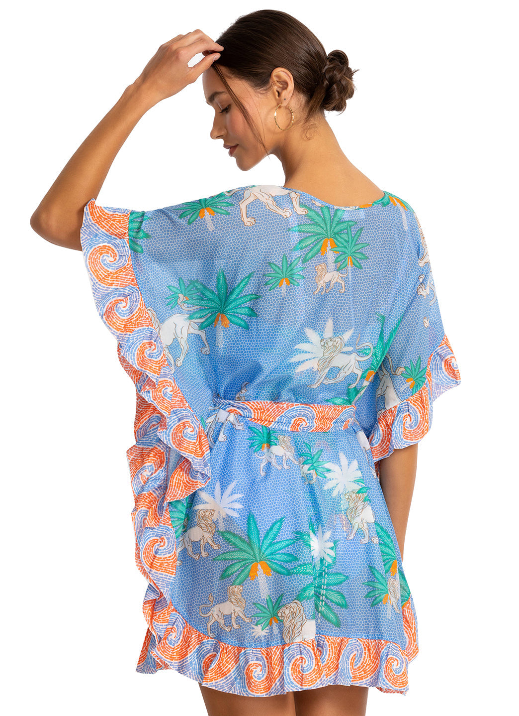 Johnny Was Women's Johnny Was x Paolita Circe's Garden Tulum Kaftan