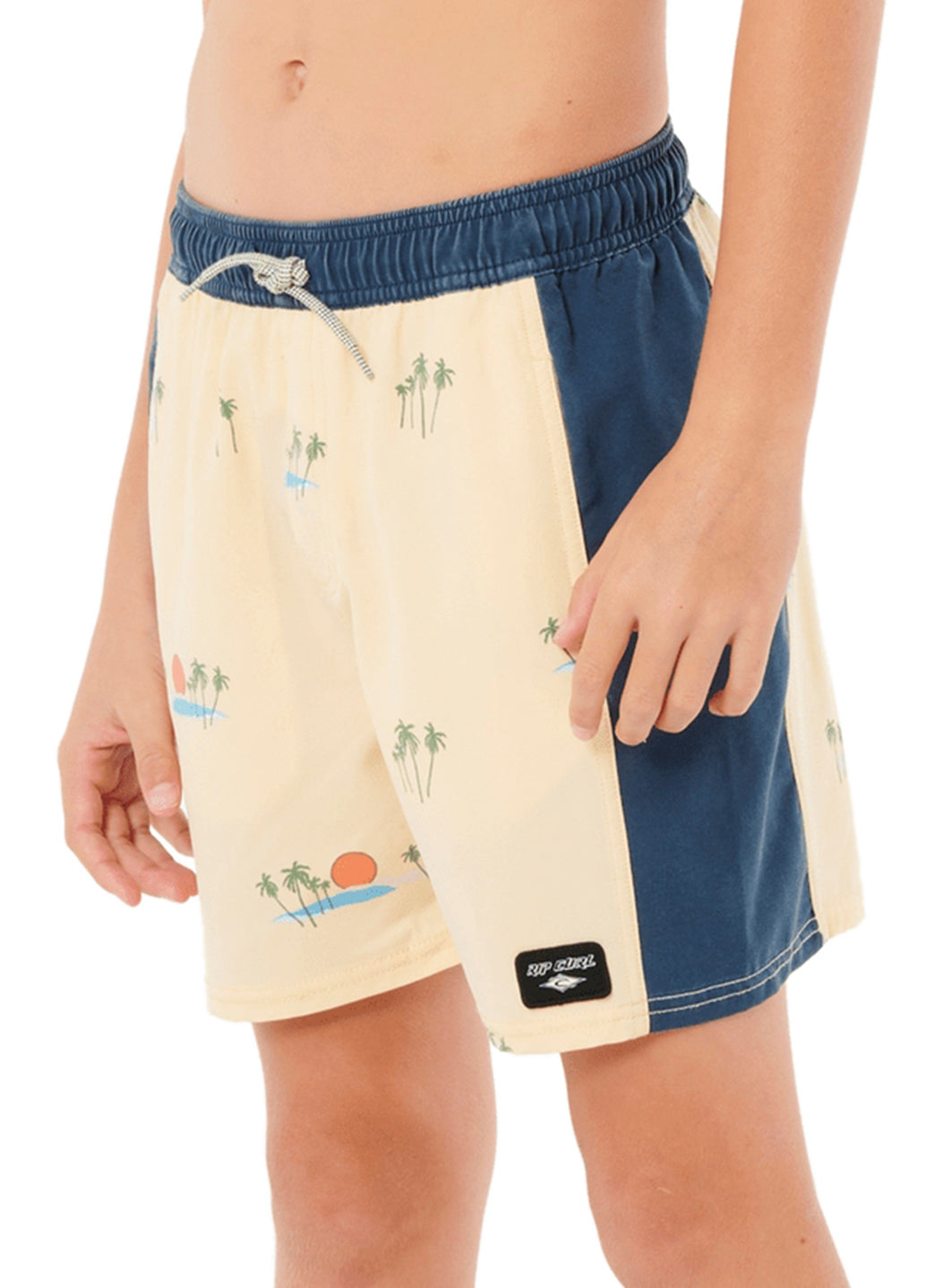 Rip Curl Boys' Sideways Volley Swim Trunks (Big Kid)