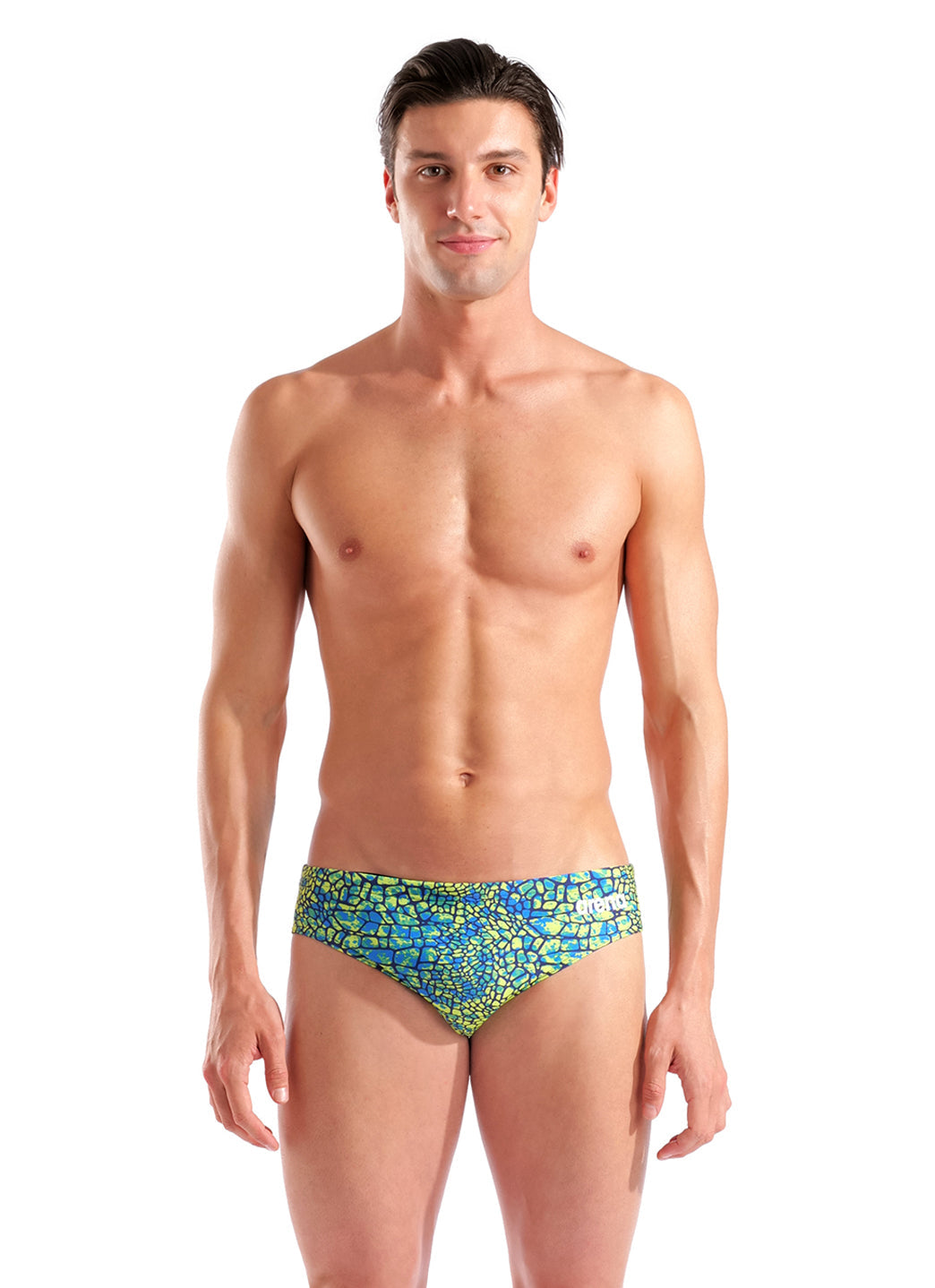 Arena Men's Snakeskin Brief Swimsuit