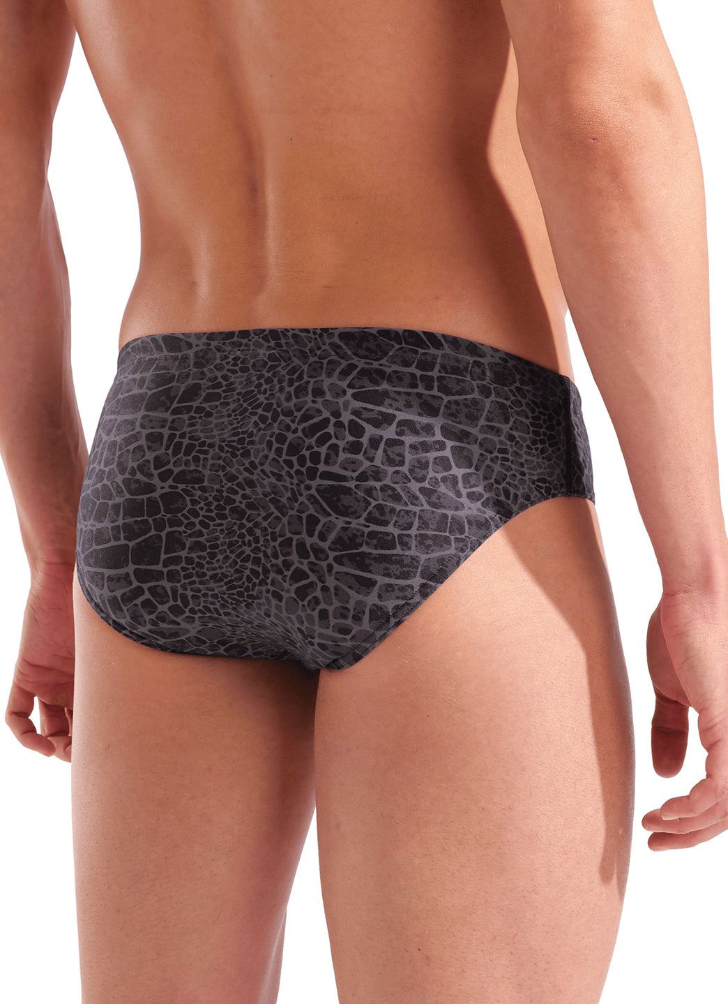 Arena Men's Snakeskin Brief Swimsuit