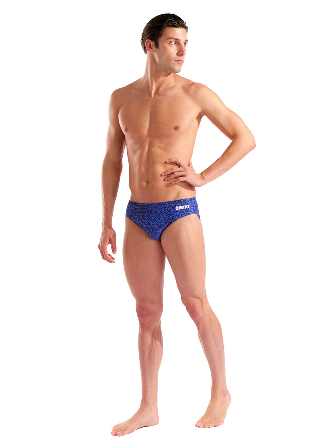 Arena Men's Snakeskin Brief Swimsuit