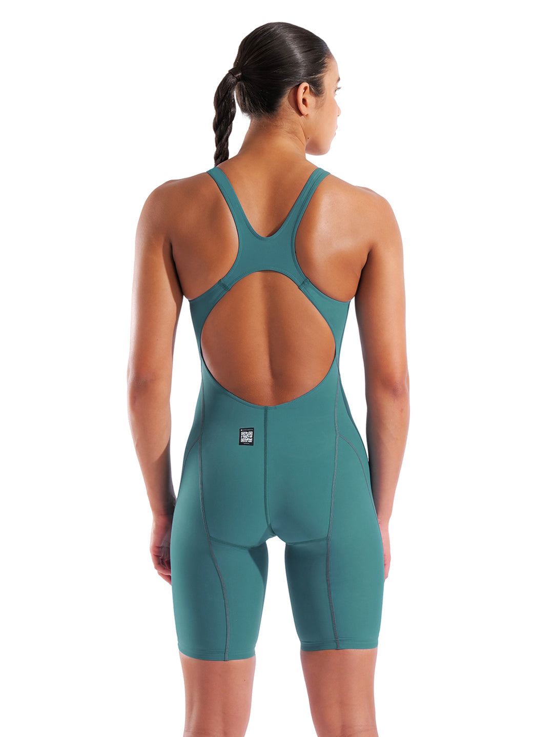 Arena Women's Powerskin Jade Aura Impulso LE Open Back Tech Suit Swimsuit