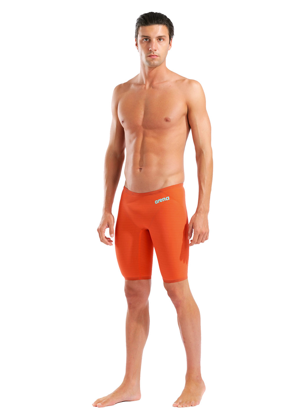 Arena Men's Powerskin Sunset Coral Carbon Air2 SL LE Jammer Tech Suit Swimsuit