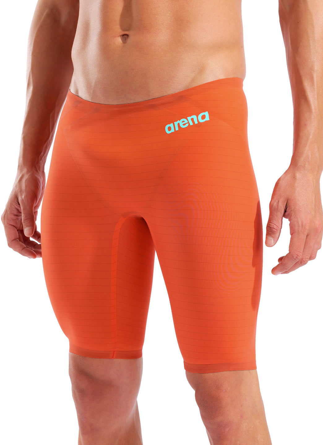 Arena Men's Powerskin Sunset Coral Carbon Air2 SL LE Jammer Tech Suit Swimsuit