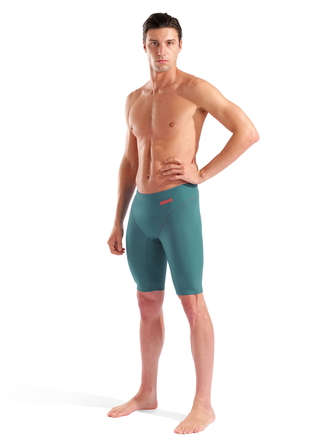Arena Men's Powerskin Jade Aura Impulso LE Jammer Tech Suit Swimsuit