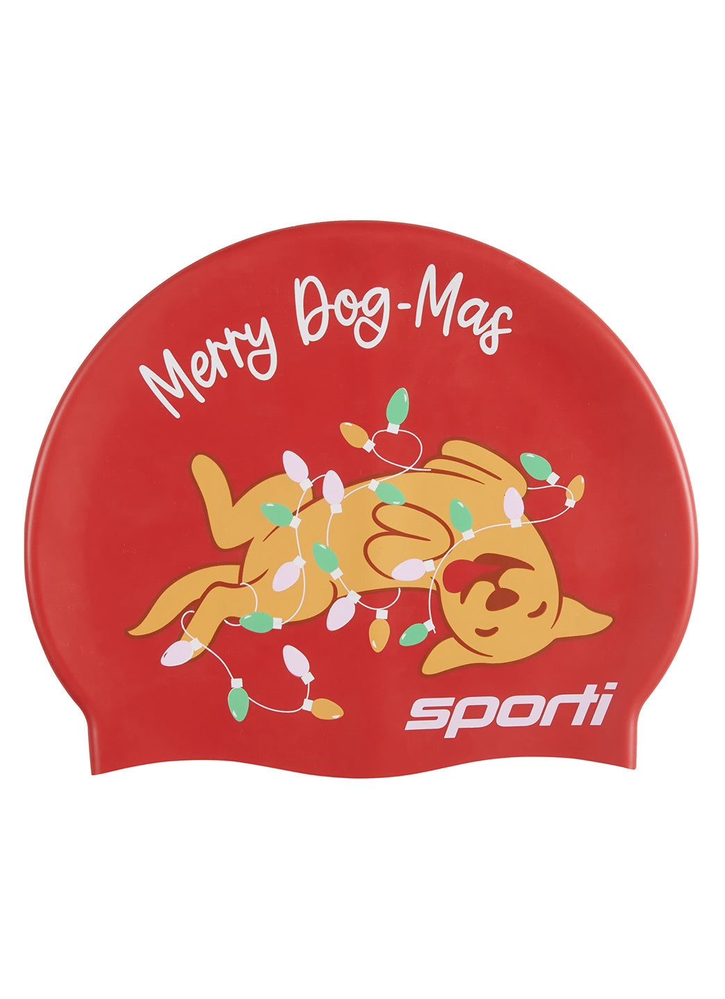 Sporti Merry & Bark Silicone Swim Cap Jr