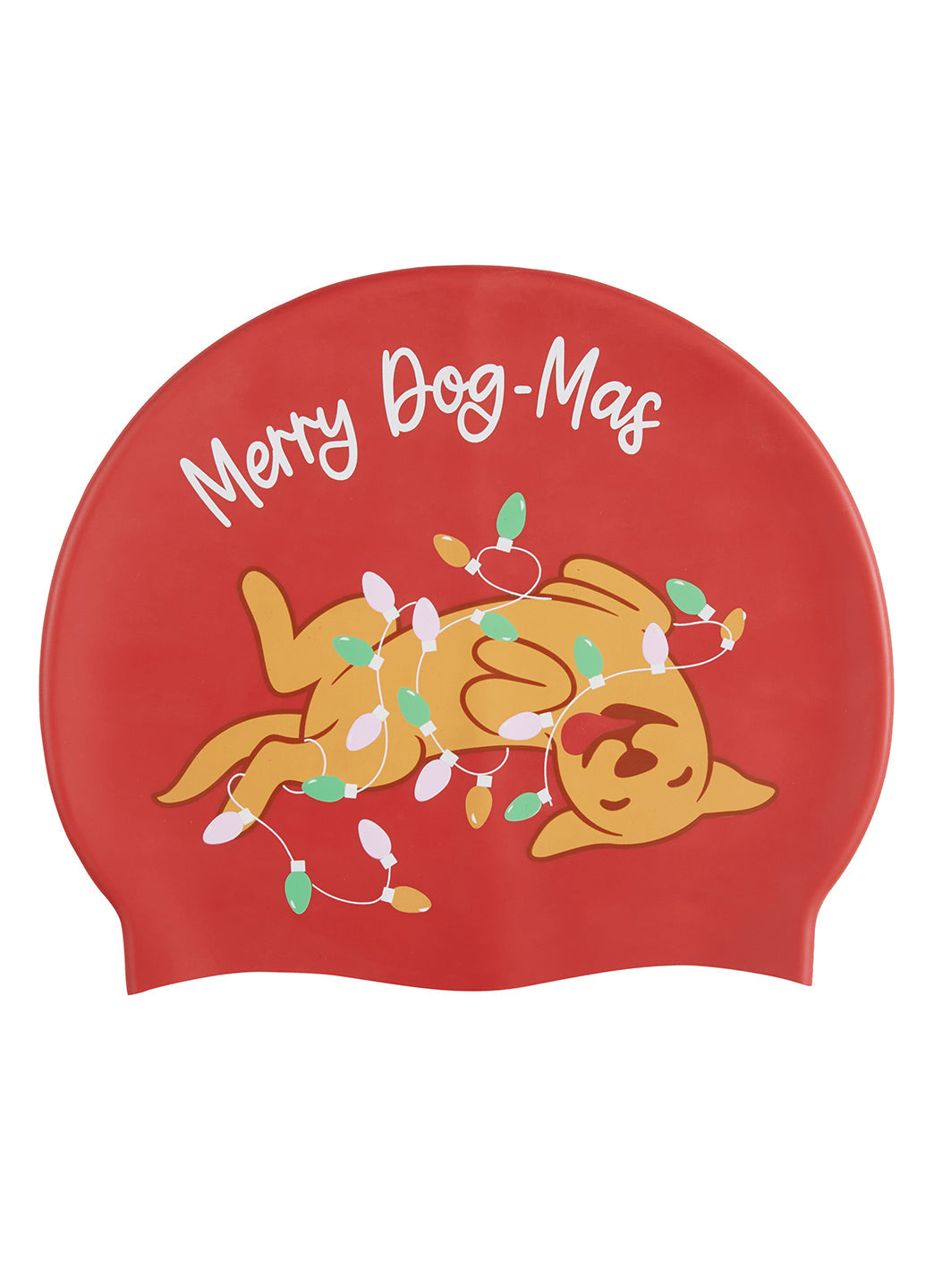 Sporti Merry & Bark Silicone Swim Cap Jr