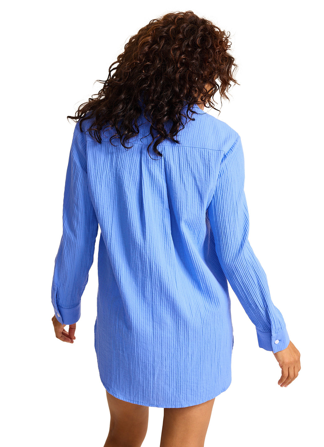 Tommy Bahama Women's Bella Breeze Boyfriend Shirt Cover Up