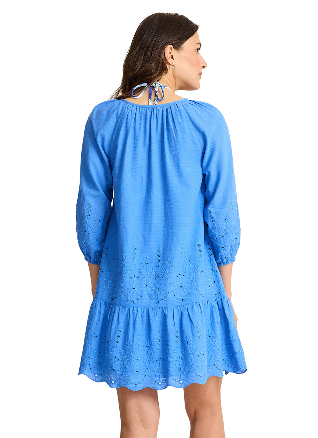 Tommy Bahama Women's Eyelet Cove Embroidered Dress