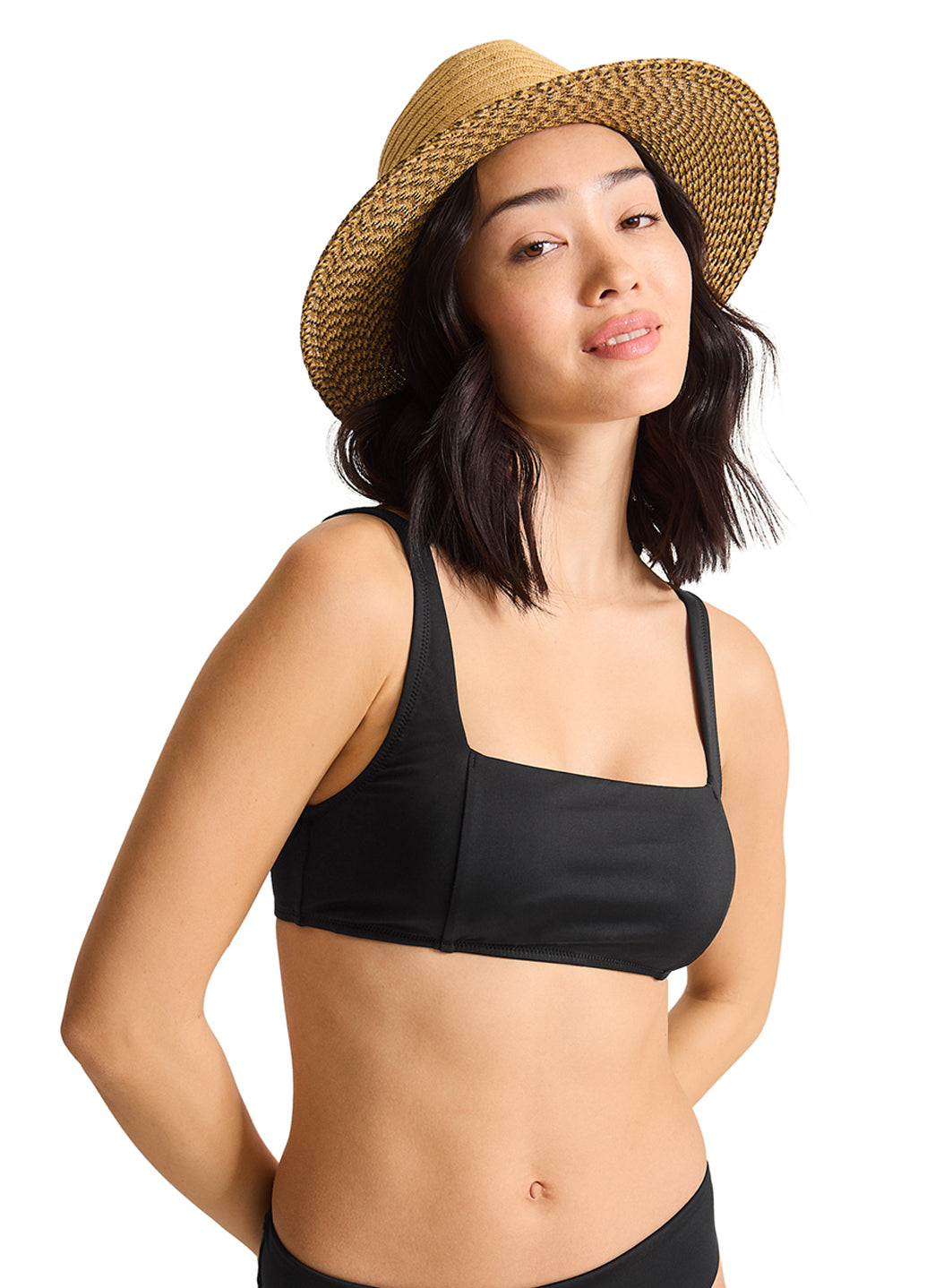 Tommy Bahama Women's Palm Modern Square Neck Bikini Top