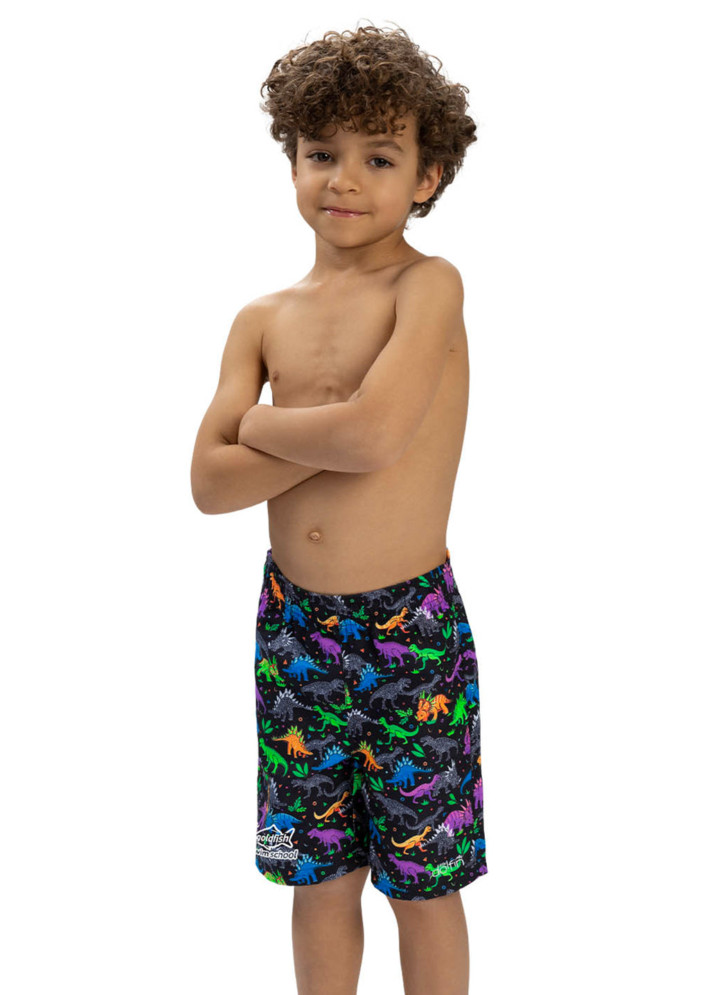 Dolfin Boys' Dinomite Swim Trunks (Toddler, Little Kid)
