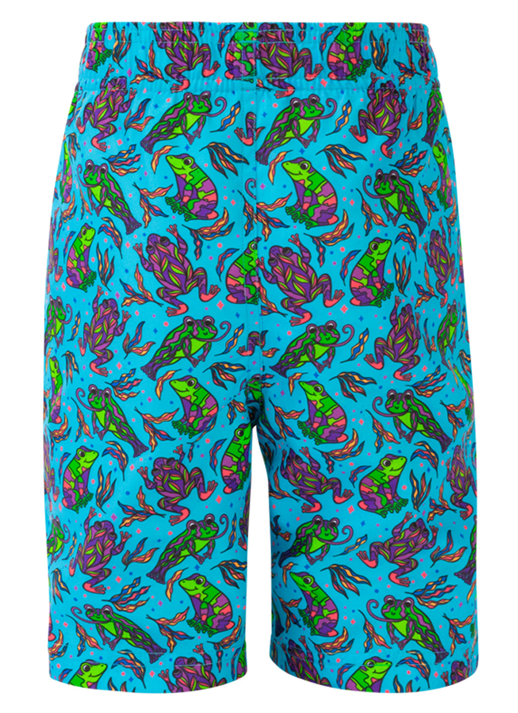 Dolfin Boys' Ribbit Swim Trunks (Toddler, Little Kid)