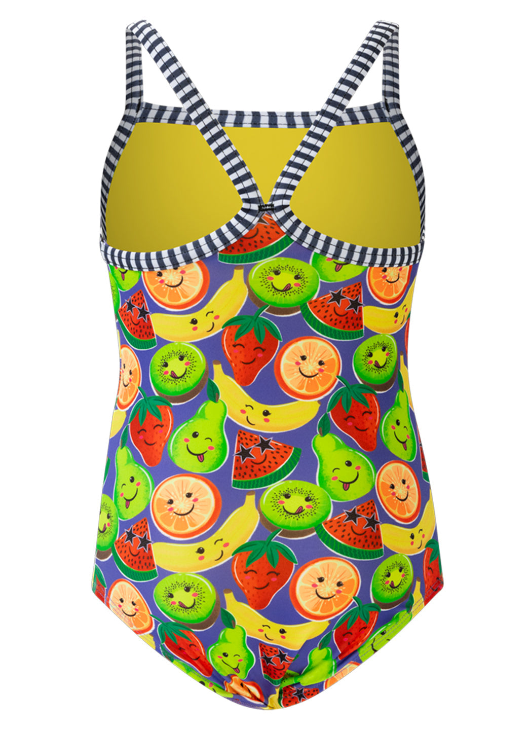 Dolfin Girls' Fruit Print One Piece Swimsuit (Toddler, Little Kid)