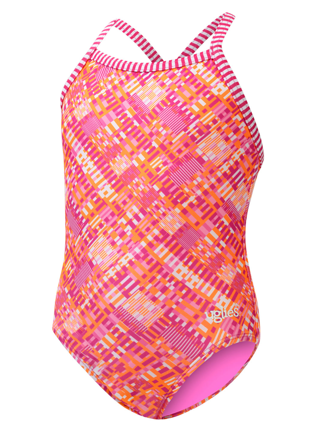 Dolfin Uglies Girls' As If One Piece Swimsuit (Big Kid)