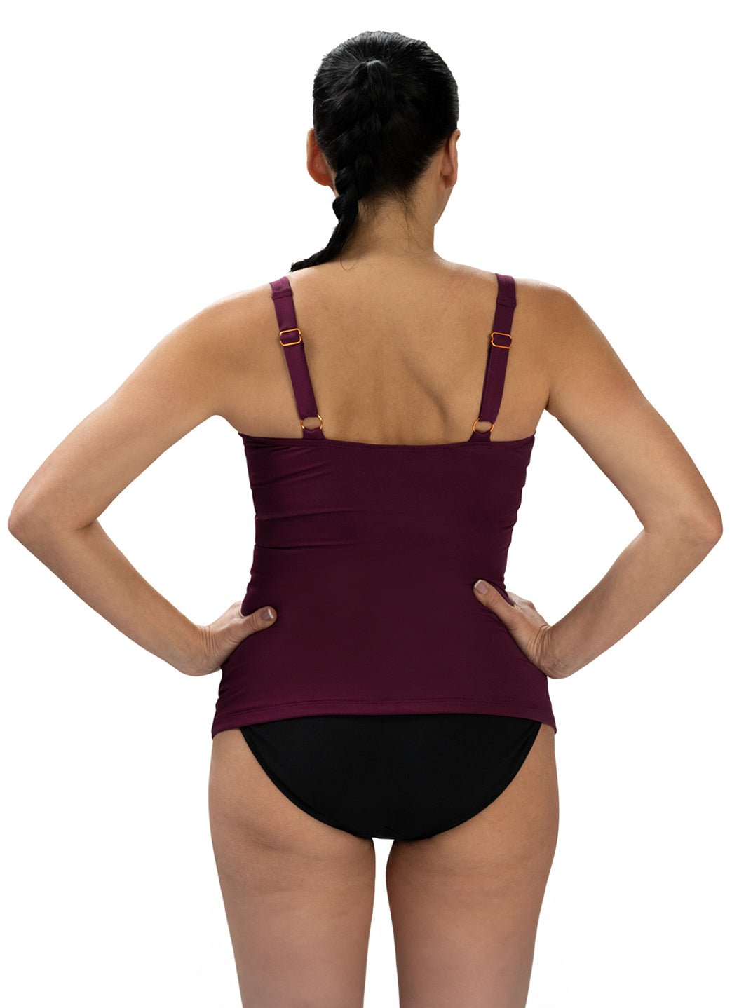 Dolfin Aquashape Women's Wrap Tankini Swimsuit Top