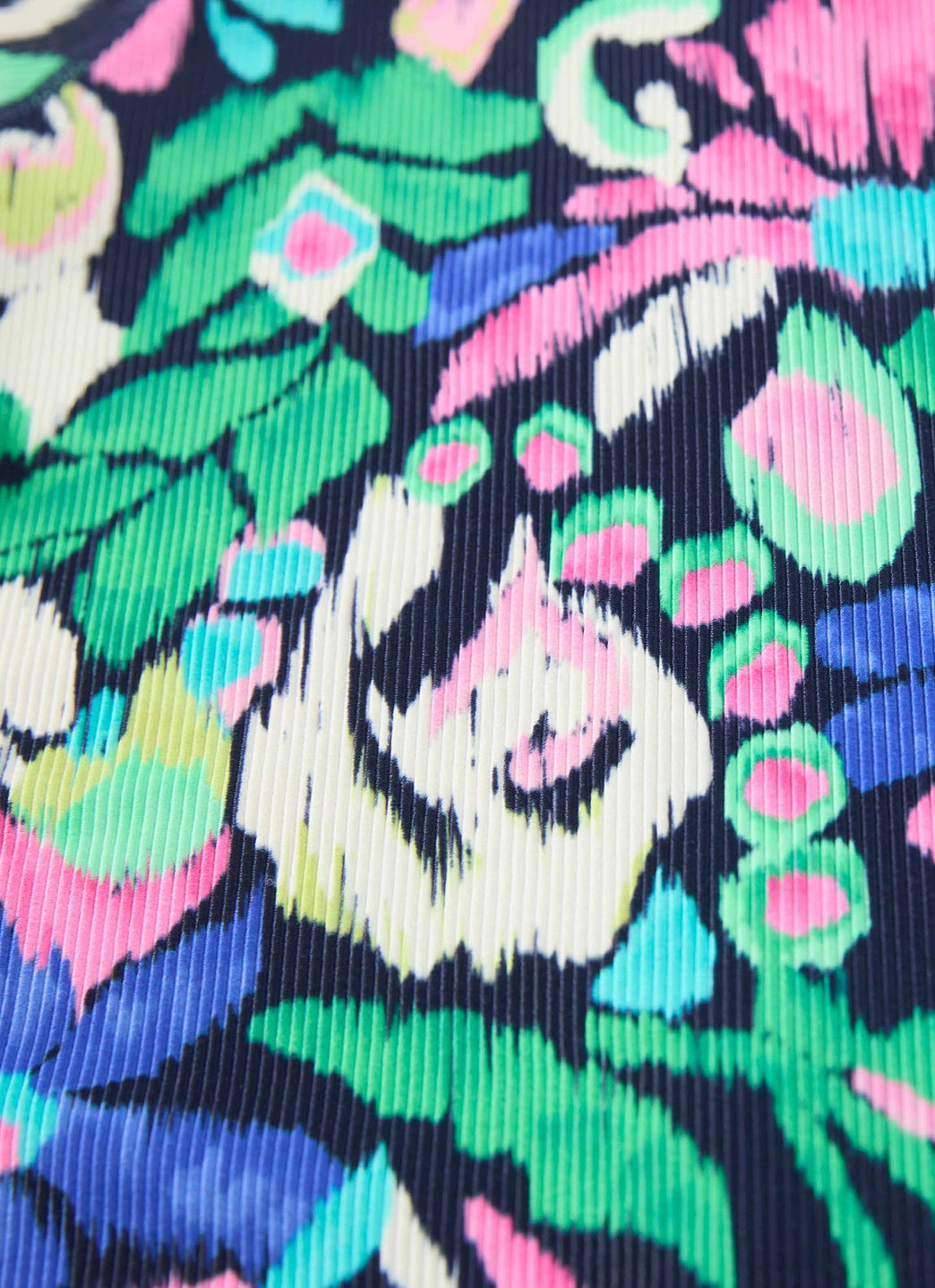 Beach House Women's Monterey Garden Rib Long Sleeve Zip Front Rash Guard