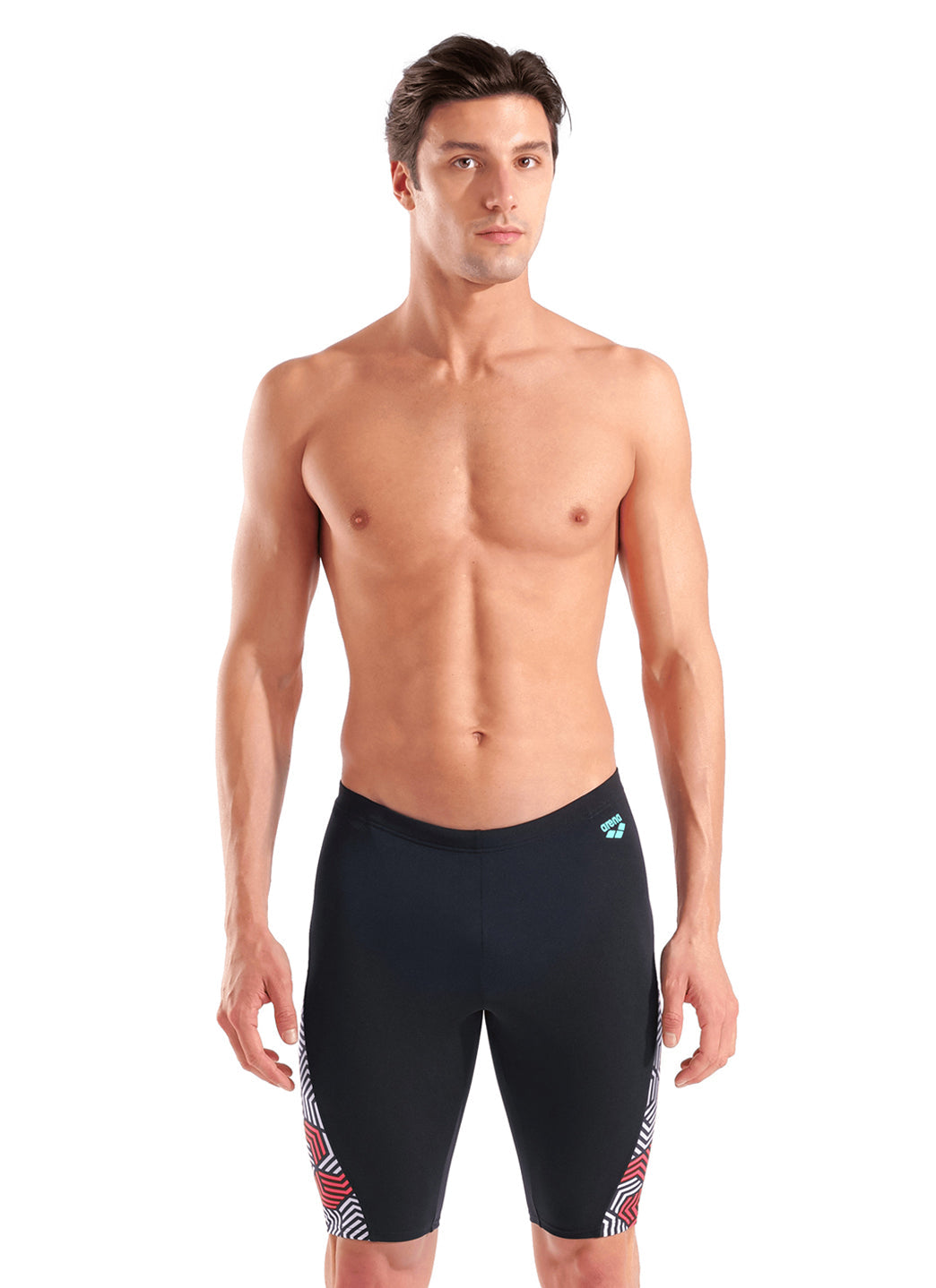 Arena Men's Geometry Jammer Swimsuit