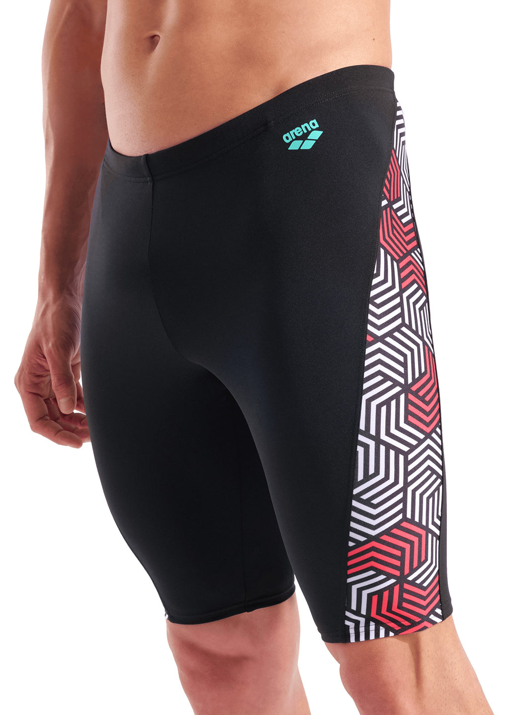 Arena Men's Geometry Jammer Swimsuit