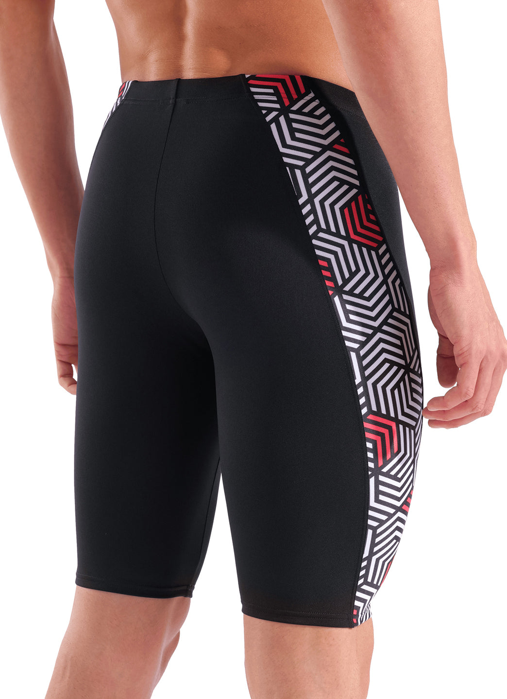 Arena Men's Geometry Jammer Swimsuit