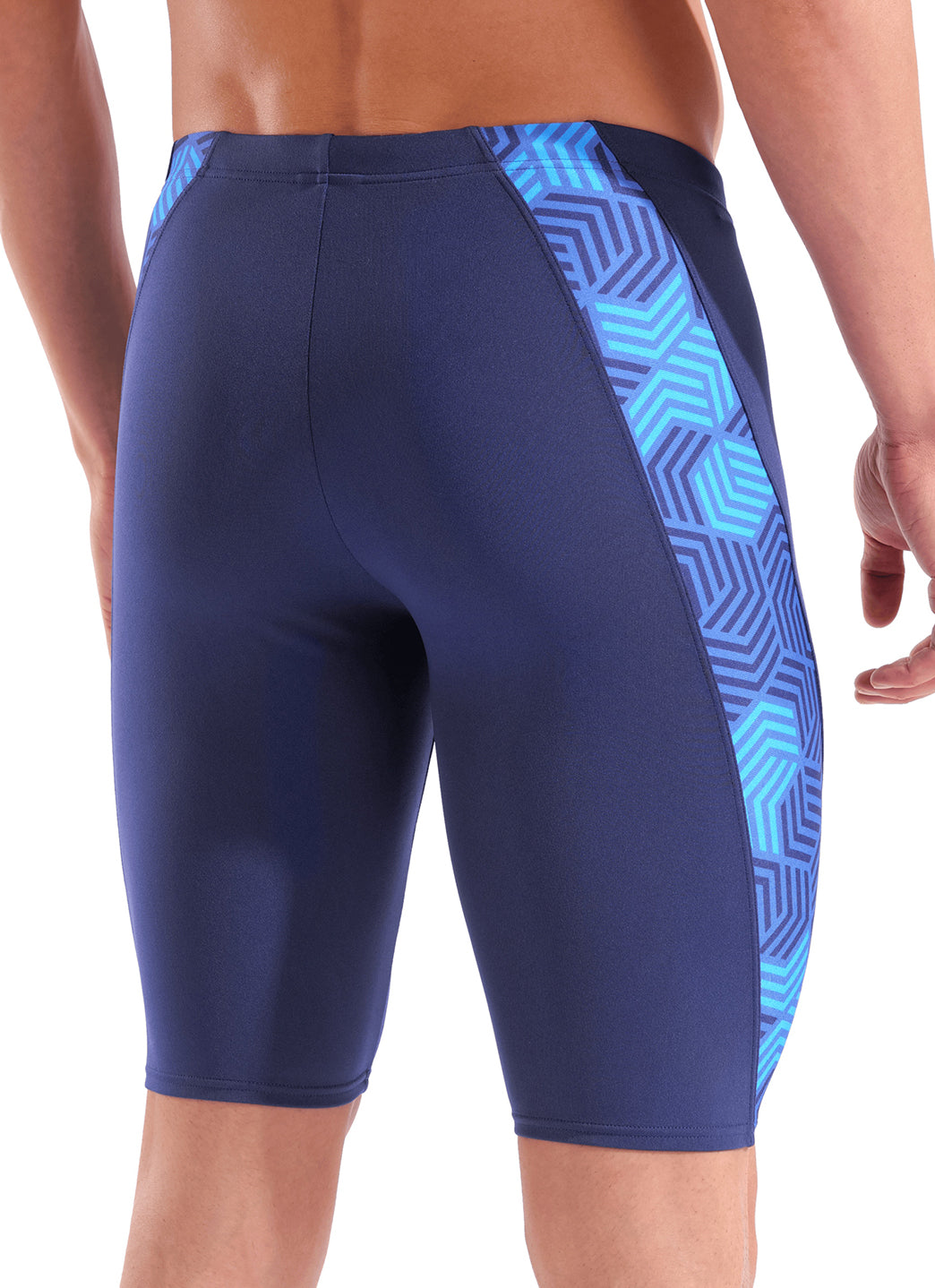 Arena Men's Geometry Jammer Swimsuit