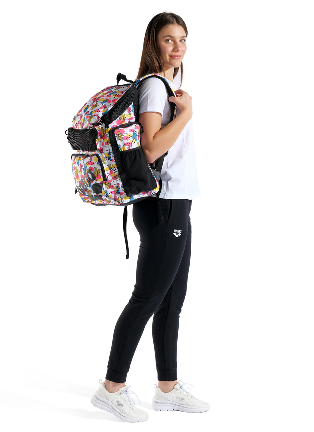 Arena One Go Allover 45L Backpack