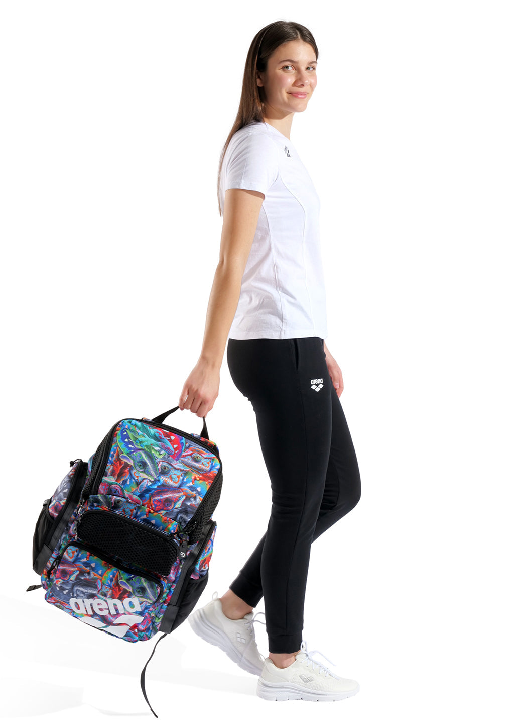 Arena One Go Allover 45L Backpack