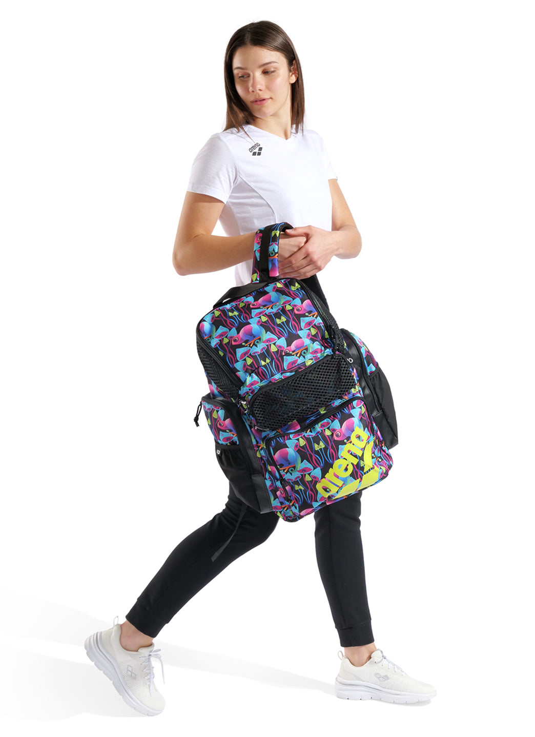 Arena One Go Allover 45L Backpack