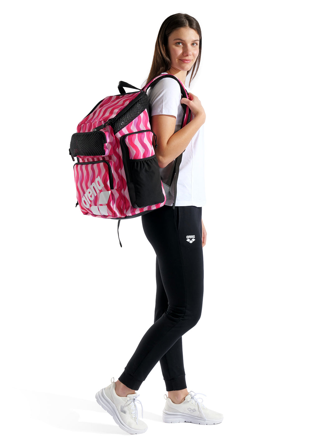 Arena One Go Allover 45L Backpack