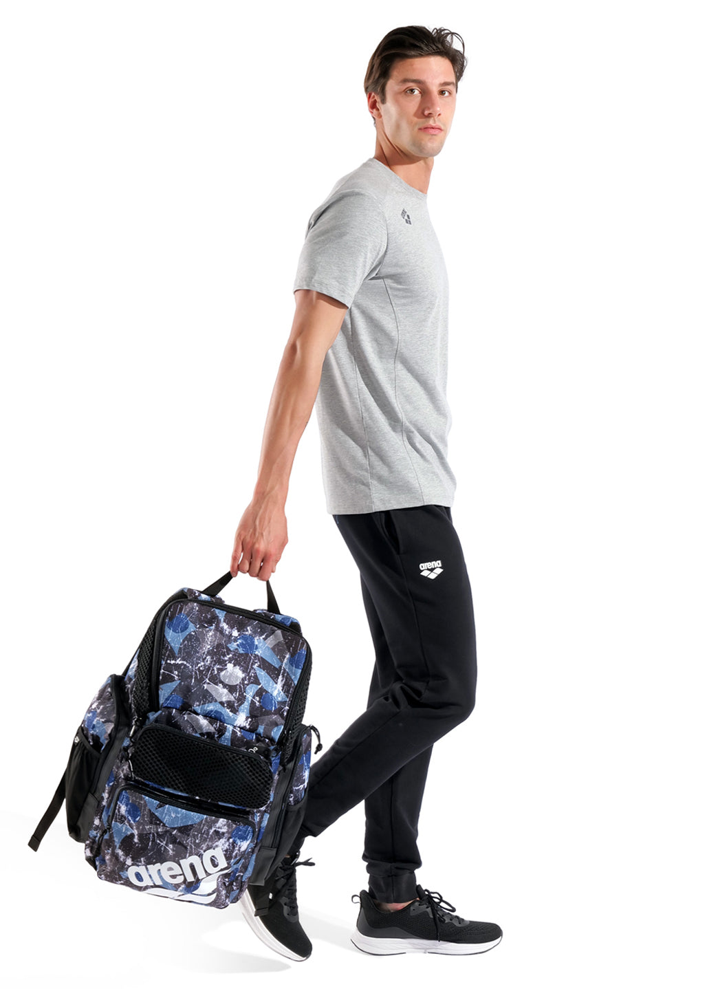 Arena One Go Allover 45L Backpack