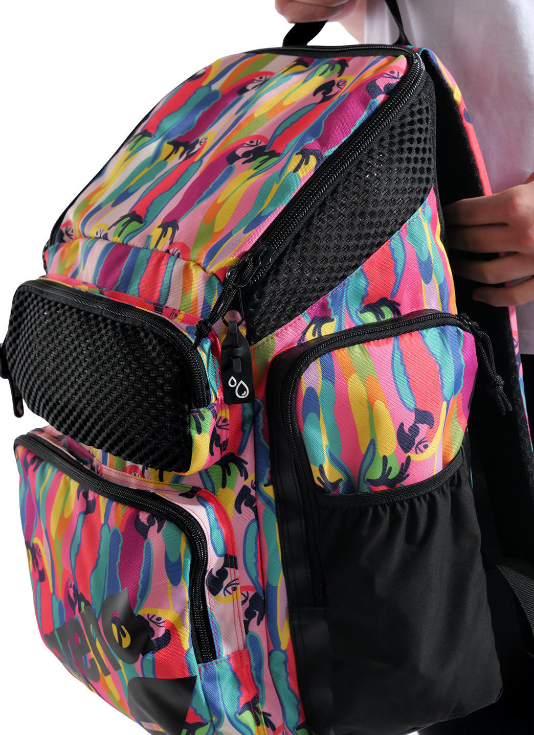 Arena One Go Allover 45L Backpack