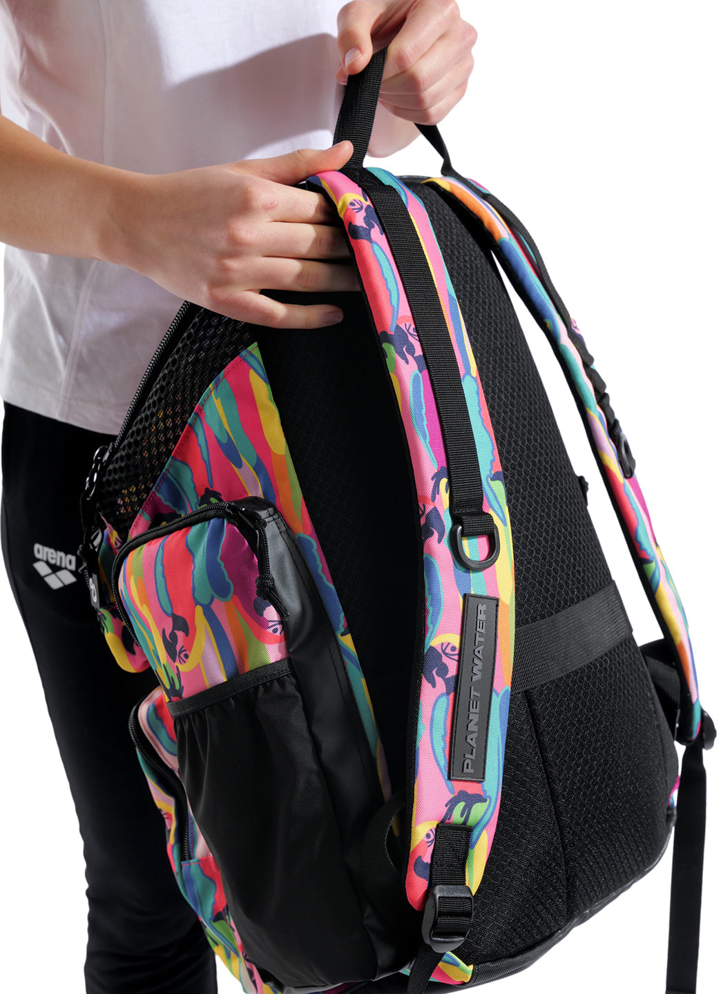Arena One Go Allover 45L Backpack