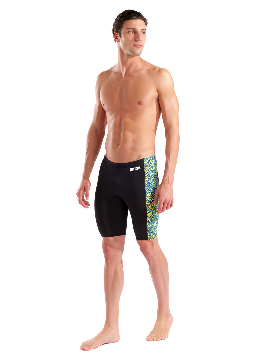 Arena Men's Snakeskin Jammer Swimsuit