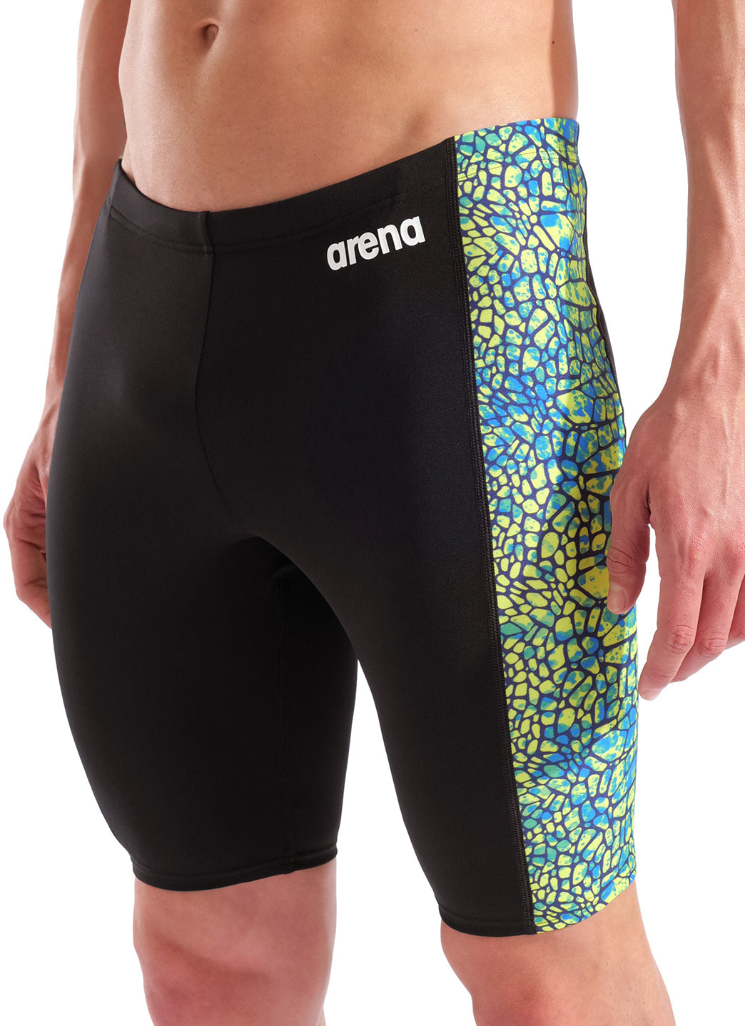 Arena Men's Snakeskin Jammer Swimsuit