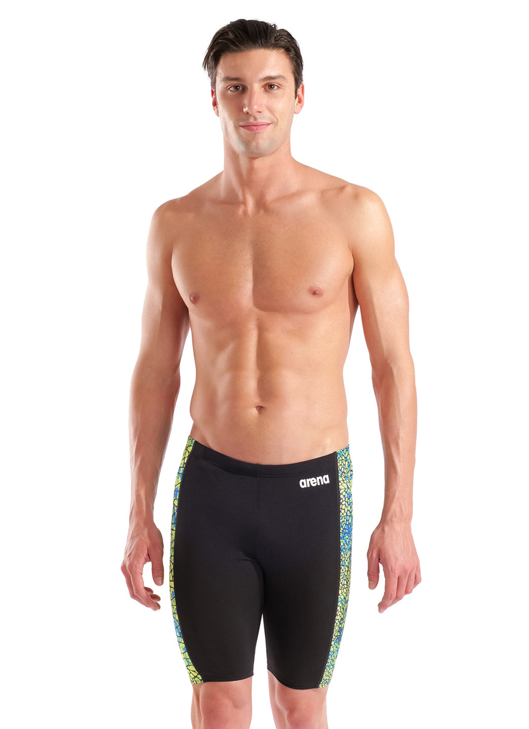 Arena Men's Snakeskin Jammer Swimsuit