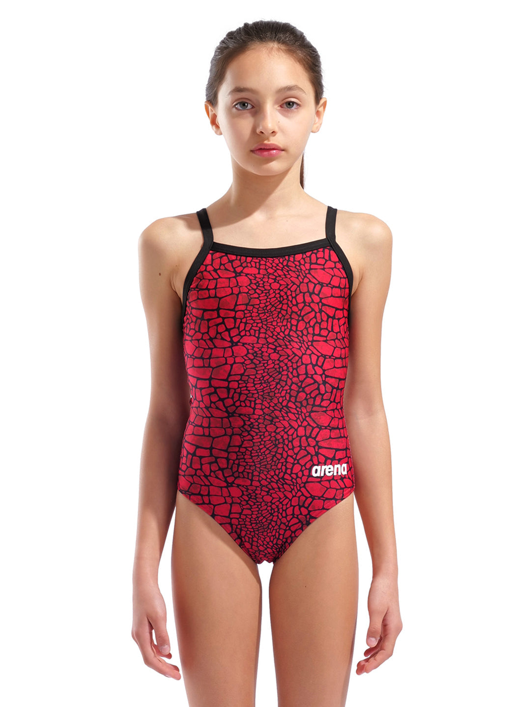 Arena Women's Snakeskin Lightdrop Back One Piece Swimsuit