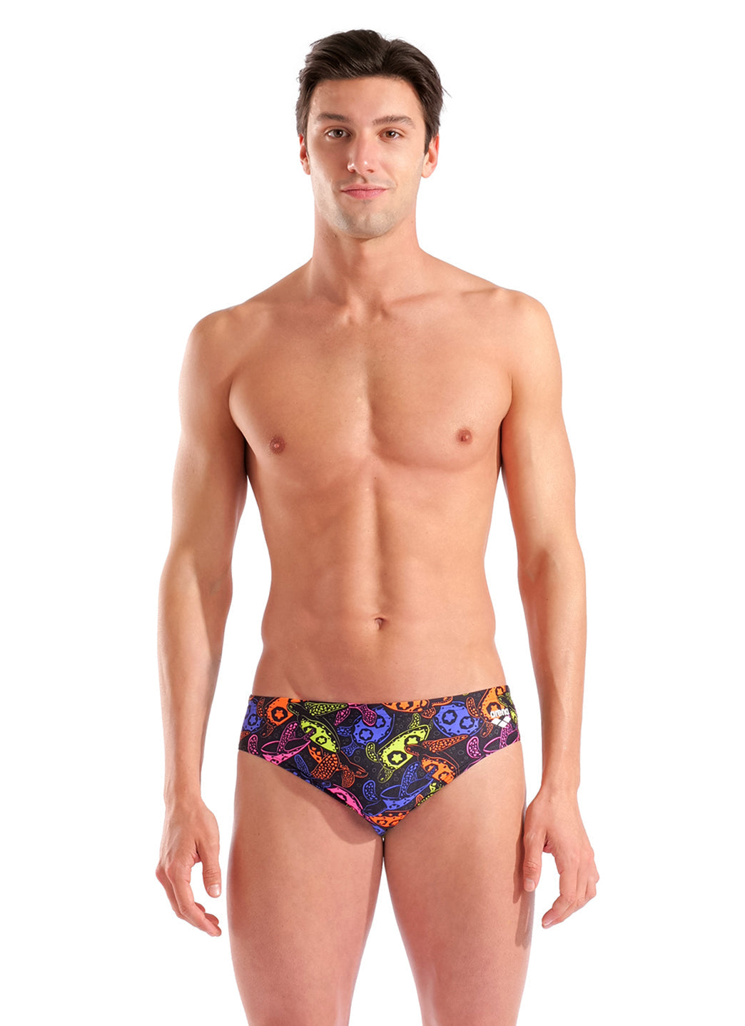 Arena Men's Sea Turtles Brief Swimsuit