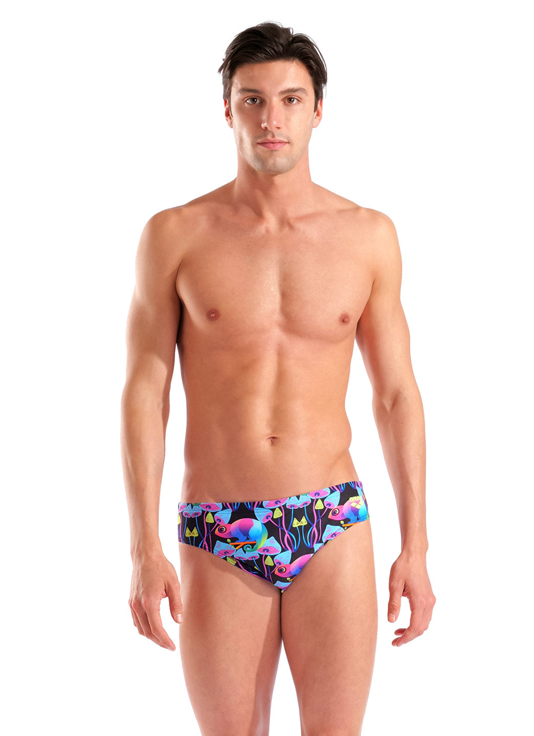 Arena Men's Multi Chameleons Brief Swimsuit