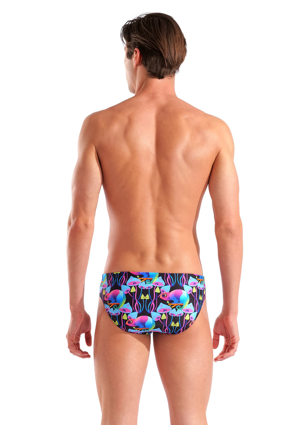 Arena Men's Multi Chameleons Brief Swimsuit