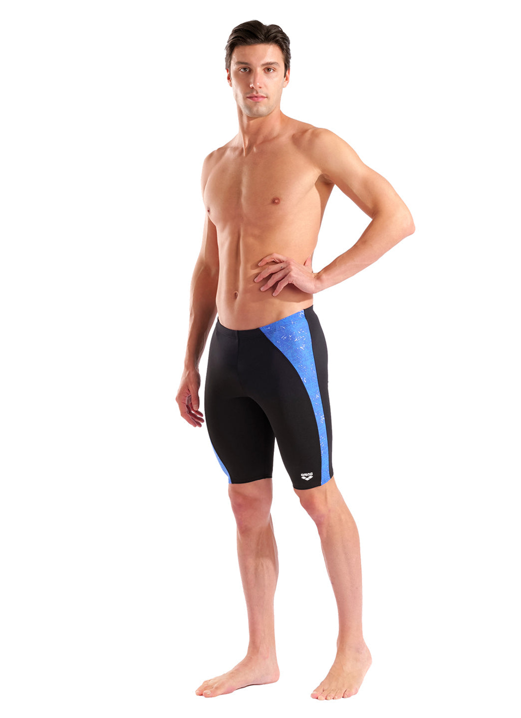Arena Men's Ribbed Jammer Swimsuit