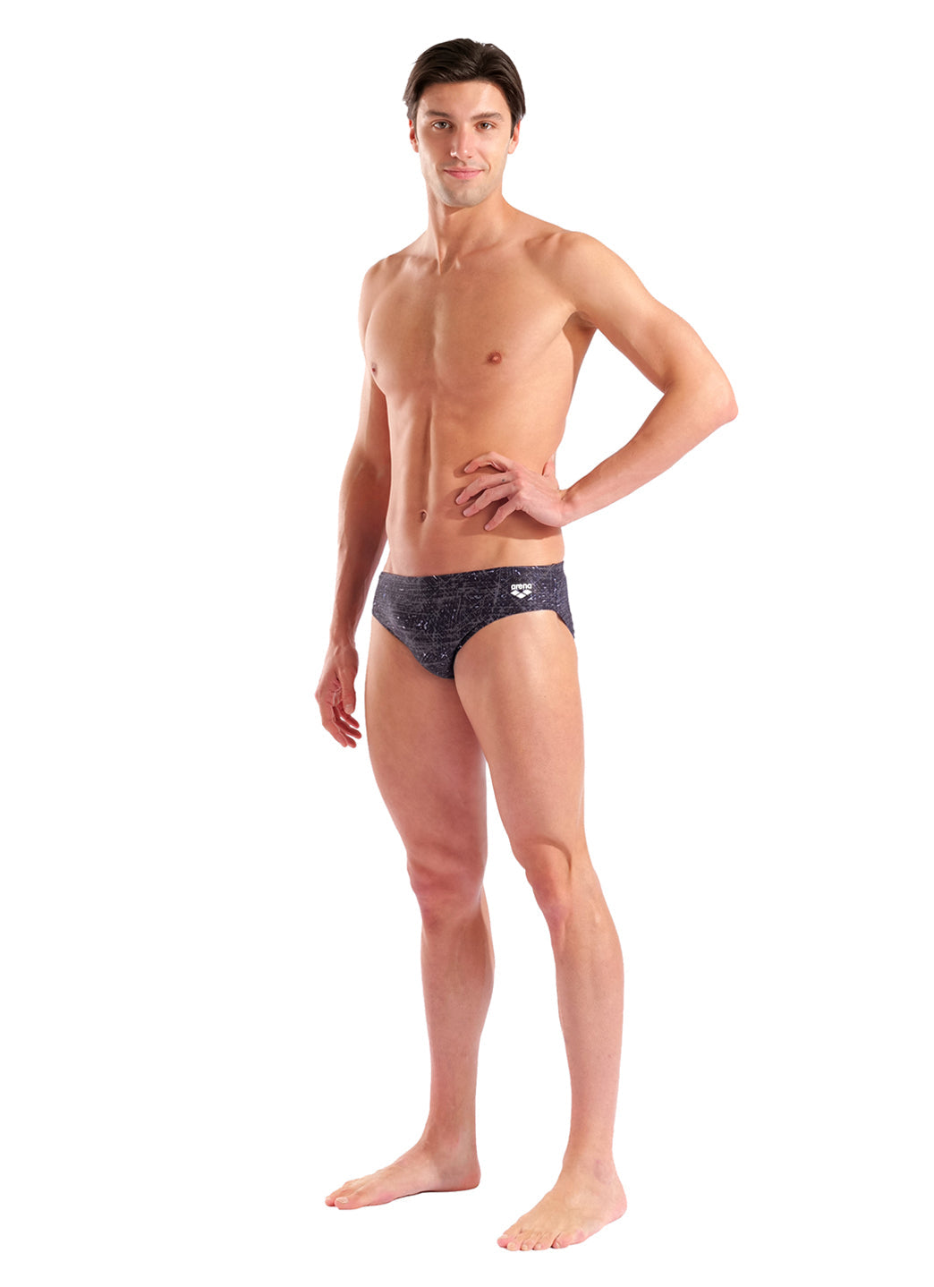 Arena Men's Ribbed Brief Swimsuit