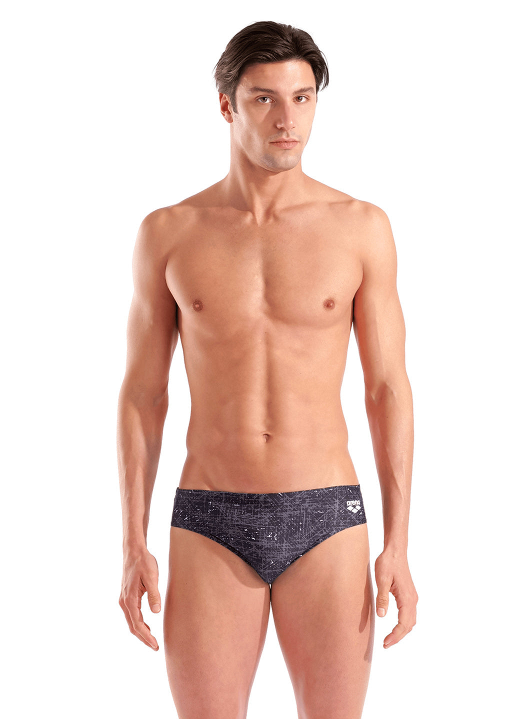 Arena Men's Ribbed Brief Swimsuit