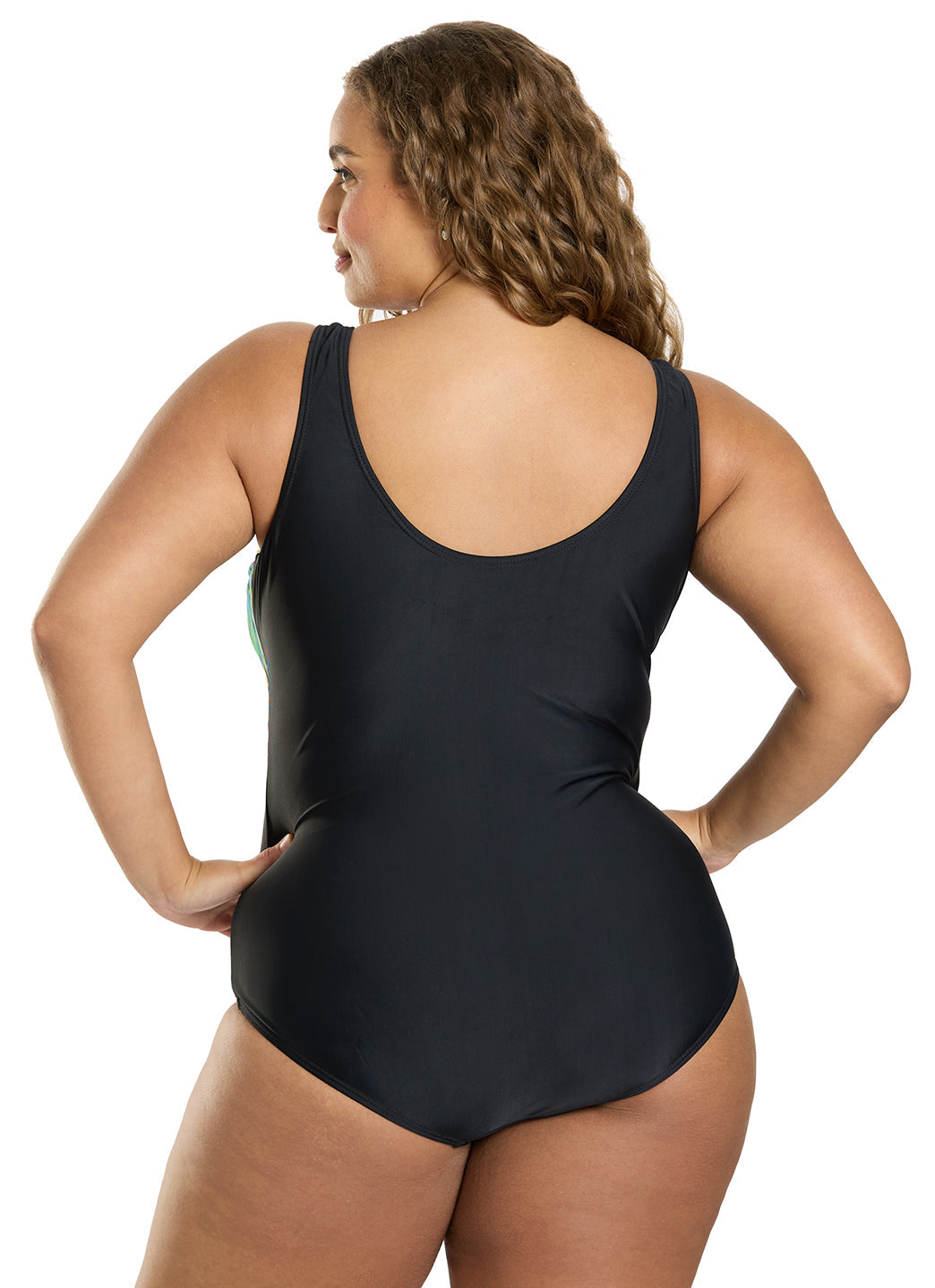 Waterpro Women's Radiant Splice U-Back One Piece Swimsuit