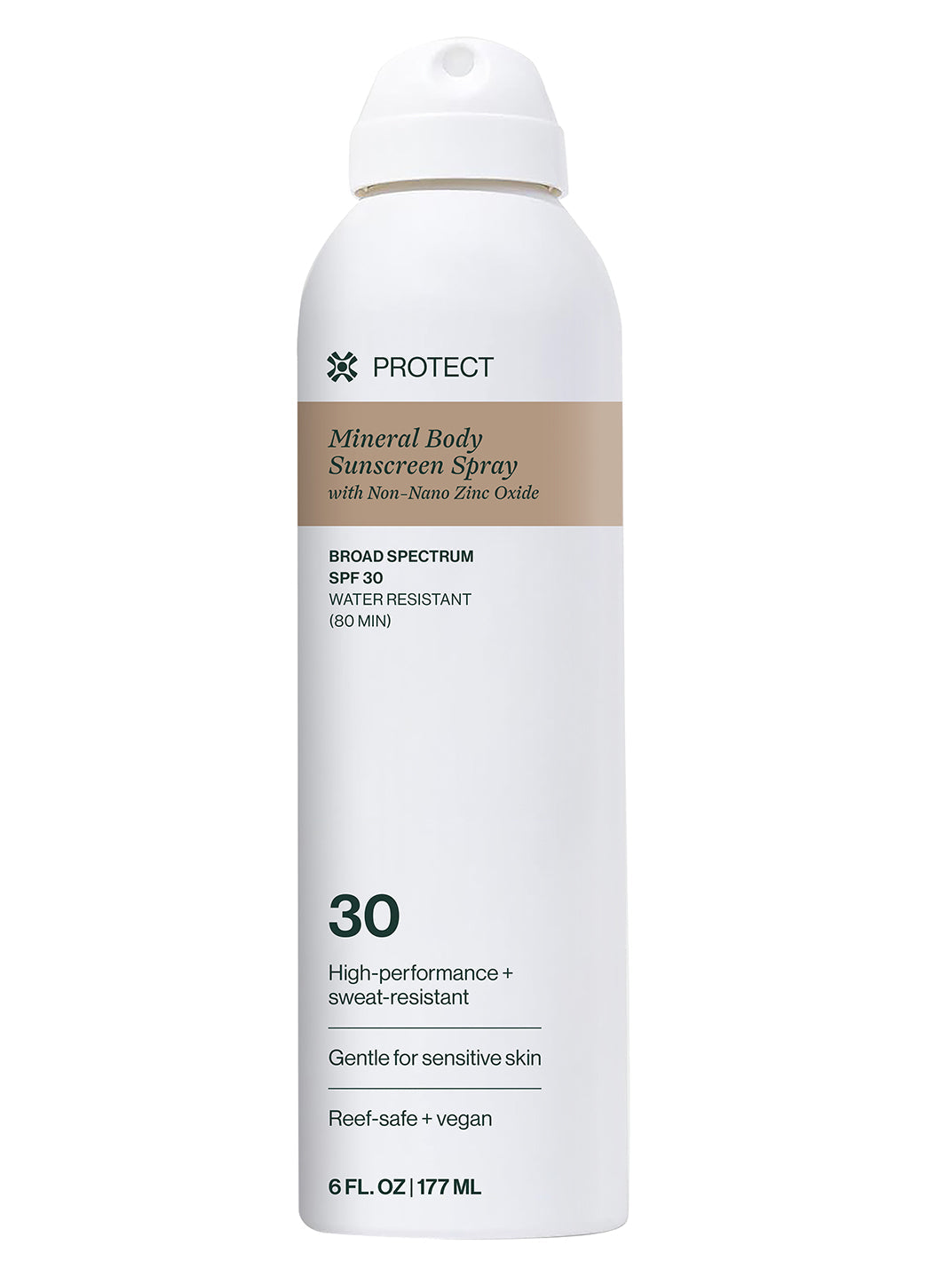 Dermasport Mineral Body SPF 30 Sunscreen Spray, Water-Resistant 6fl oz