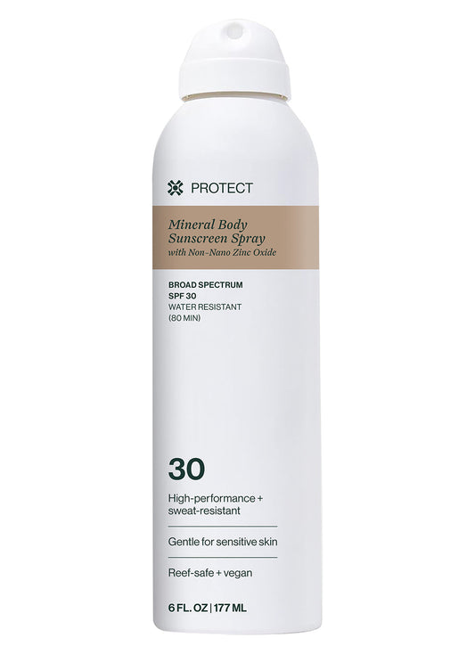 Dermasport Mineral Body SPF 30 Sunscreen Spray, Water-Resistant 6fl oz